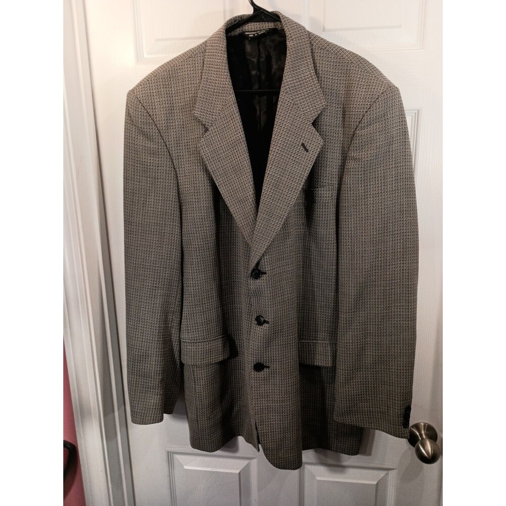 Zeidler Blazer Jacket Size L42 Black And White